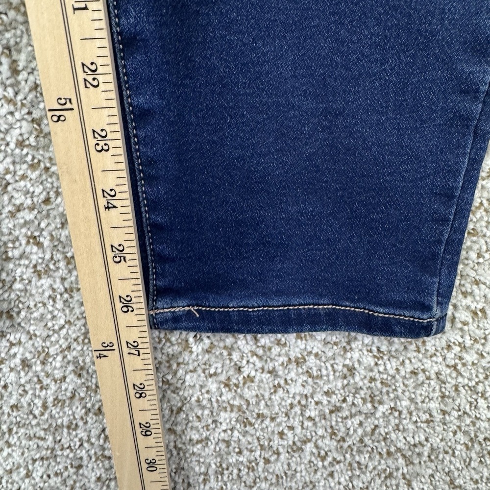 NEW Nicole Miller Soho High Rise Ankle Skinny jeans Women's Size 14 Flex Denim - Picture 5 of 14